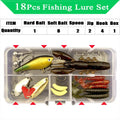 Fishing Lure Kit Soft and Hard Bait Set Gear Layer Minnow | SAMAG