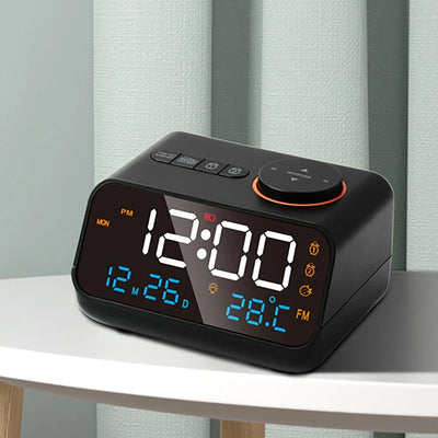 LED Digital Alarm Clock Watch Table Electronic Desktop | SAMAG