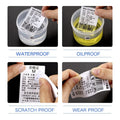 Niimbot B21/B1/B31/B203/B3S Matte Silver Thermal Label Sticker Paper Clothing Tag Commodity Price Food Self-Adhesive