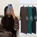 Turkey Emboridery Abaya for Women Dress Morocco Dubai Islam Vestidos Eid Muslim Arab Long Robe Ramadan Kaftan Abayas Jalabiya