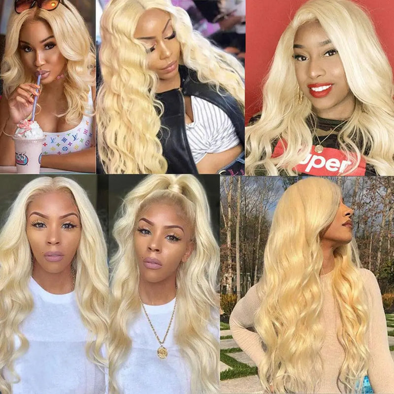 613 Bundles Human Hair 613 Body Wave Bundle 100% Unprocessed 12A Brazilian Virgin Hair Color Human Hair Extensions Top Quality