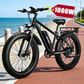 1000W motor 48V18AH battery adult urban mobility E-Bike new F26 snow beach electric bicycle 26-inch wide tire electric bicycle