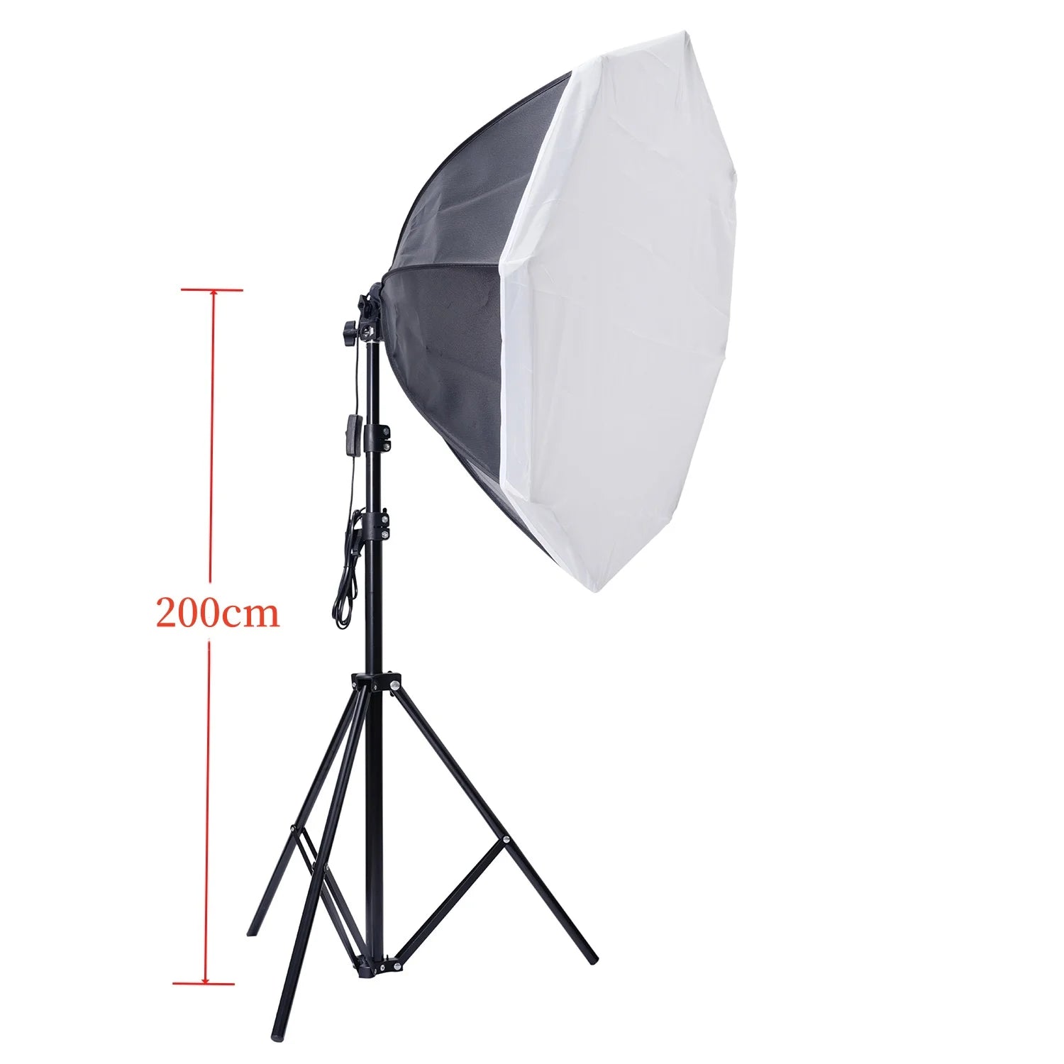 70cm Octagon Softbox Photography Lighting soft box With Tripod  Photo Studio Accessories Various Of Bulb