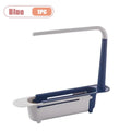 Telescopic Over Sink Organizer Rack Adjustable Kitchen Storage Tray for Soap Sponge Towel with Ventilated - View 7 | SAMAG