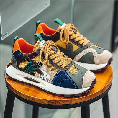 Men's Chunky Sneakers Fashion Designer Casual Shoe | SAMAG