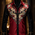 New 11 color men's long sleeved lapel shirt | SAMAG