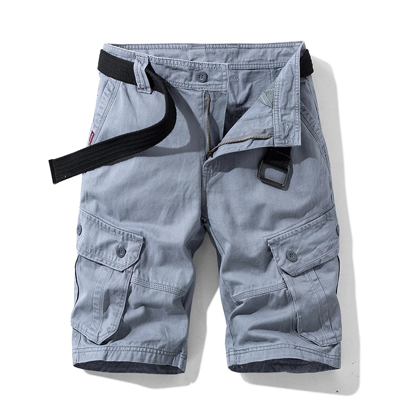 Men's Cargo Shorts Army Military Tactical Cotton Loose | SAMAG