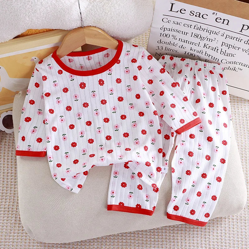 1Set Summer Pour Cotton Boy Girl Outfit Baby Infant - View 6 | SAMAG