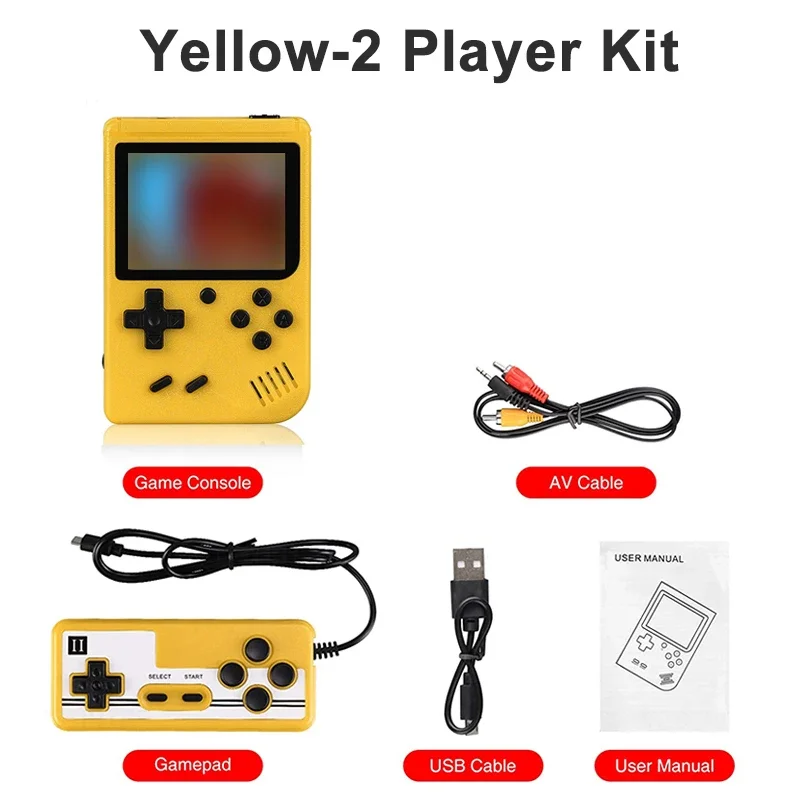 NEW Portable Retro Mini Video Game Console 8-Bit Handheld - Visuel 7 | SAMAG