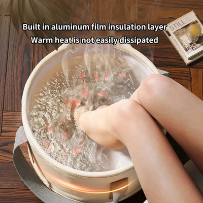 Foldable Foot Soaking Tub Portable Insulated Spa Bucket | SAMAG