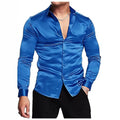 Premium Men's Ultra-Stretch Shirt - High-Quality Silky | SAMAG