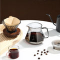 Glass Drip Coffee Maker,Diamond Design Glass Dripper and Filter Holder Manual Coffee Brewer for Home and Office