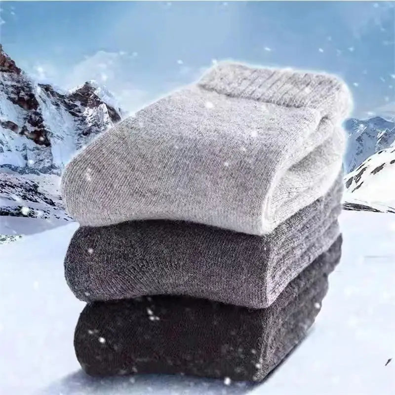 4Pairs/Lot Men's Winter Super Thick Thermal Socks Wool | SAMAG