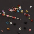 30pcs Metal Beading Needles For Beads Necklace Bracelet Tools Stainless Steel Self Threading Needle Pins For Jewelry Supplies