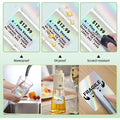 Phomemo Reflective Colour Thermal Label Sticker 40x30mm 230Pcs Each Roll Use For M108/M110/M120/M200/M220/M221/241BT/D520