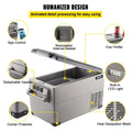 32L/42L Car Portable Electric Cooler Compressor Cooling with Digital Display Temp Control for Home, Outdoor, Camping and Travel