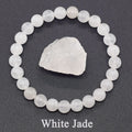Genuine Tree Patterned Agates Beads Bracelet Woman Real Natural Moss Man Energy Stones for Healing - Visuel 12 | SAMAG
