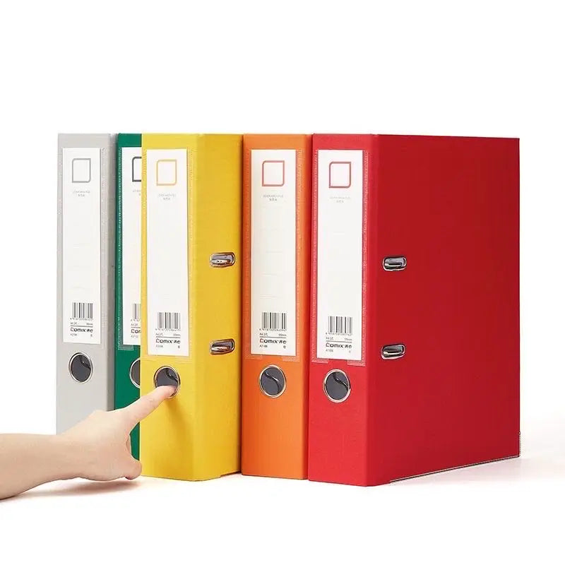 Multicolor Big Ring Binder A4 Lever Arch File Folder For Documents A4 File Organizer Lever Arch Folder On Rings Office Supplies