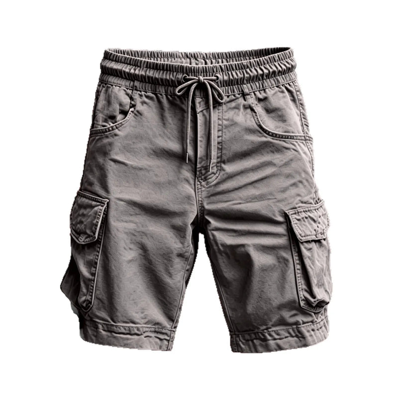 Male Cargo Knee Shorts Men Sports Casual Bermuda | SAMAG