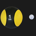 1Pcs 1Kg PU Mini Medicine Ball Nonslip Grip Seamless Design for Home Gym Core Workout Toning Balance Yoga