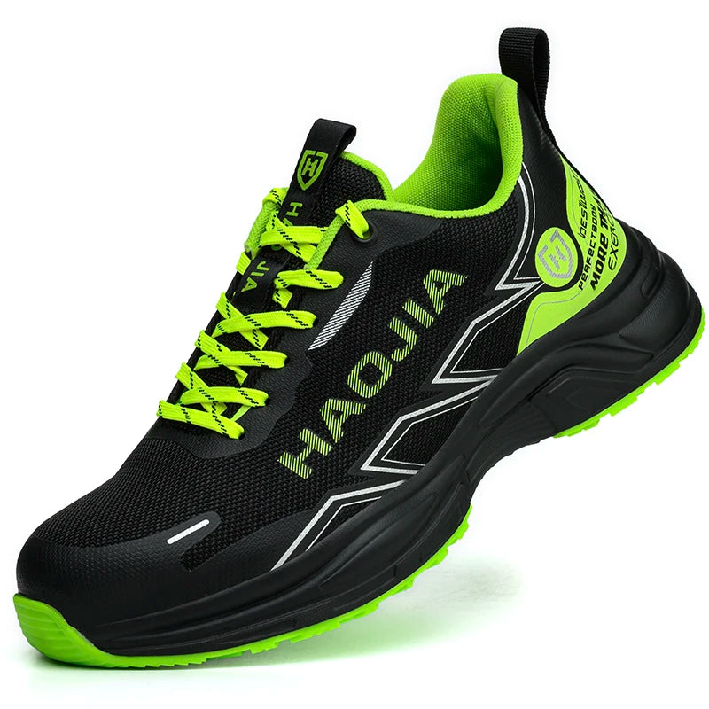 Size 47 Men Safety Shoes Steel Toe Work Shoes Puncture Proof Breathable Safety Boots Man Security Protective Work Sneakers