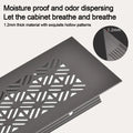 Aluminum Alloy Vents Cover Rectangle Louver Ventilator Grille Cover Breathable Mesh 50/80mm Wide Air Vent Decor