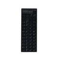 Wear-resistant Keyboard Stickers Spanish/English/Italian/Korean Letter Replacement For Laptop PC