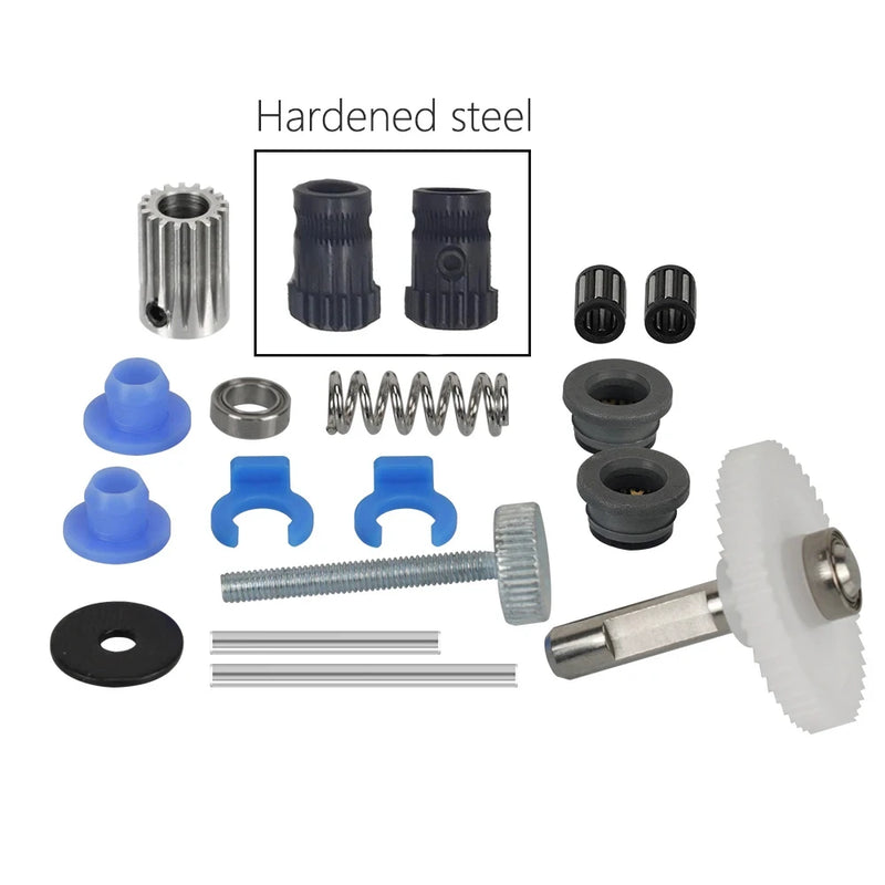 BMG Extruder Kit Dual Drive Gear Hardened Steel Upgrade - Visuel 4 | SAMAG
