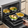 Nordic Style 316 Stainless Steel Egg Steaming Bowl With Lid Food Safe Cooking Container For Baby Food Stewing Heating