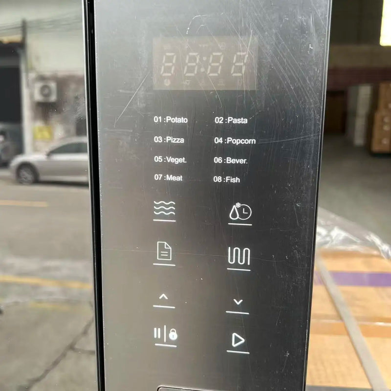 Electric Built-in Microwave Oven All in One Compact 25L Electric Oven 220v-50hz EU Standard 1320W Input Black Color