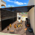 3x3 Folding Awning Outdoor Shade Mesh Garden Terrace Tent | SAMAG
