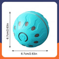 Smart Dog Toys Ball Electronic Interactive Cat Toy Pet Jump and Rolling Ball USB Automatic Moving Bouncing for Large Medium Dogs