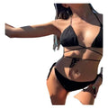 Women's Sexy Beach Bath Sunbathing Rope Two Piece Bikini | SAMAG