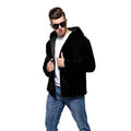 Autumn and Winter New Men's Thickened Loose Mink Coat Casual Fashion Faux Fur Coat