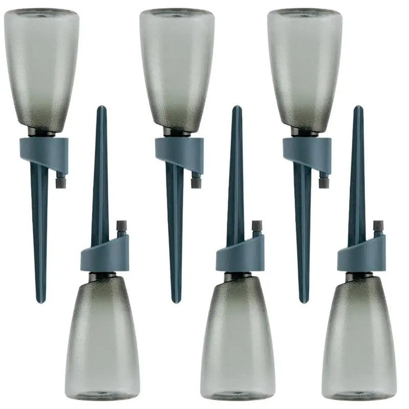 6pcs Automatic Waterer Household Flower Plant Self Watering Device Automatic Drip Irrigation System for Indoor Outdoor Gardening