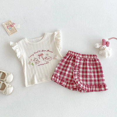 T2640 - K2641 Korean Style New Summer Cartoon Casual | SAMAG