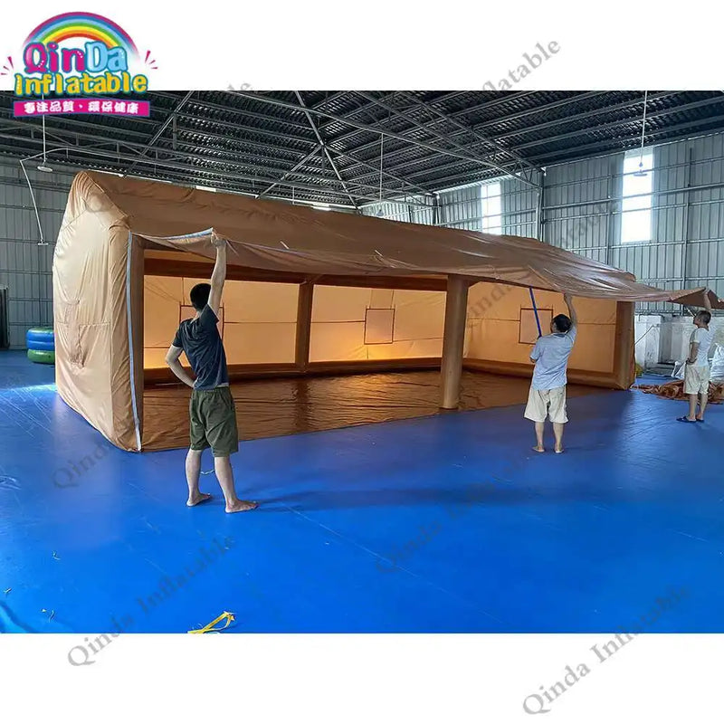 10X5m Inflatable Desinfect Tent Waterproof Inflatable Camping Tents For Sale
