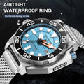 FeelNever New Top brand Men Luxury Watch 1000m Waterproof BGW9 Super luminous relogios masculinos Automatic Mechanical Watches