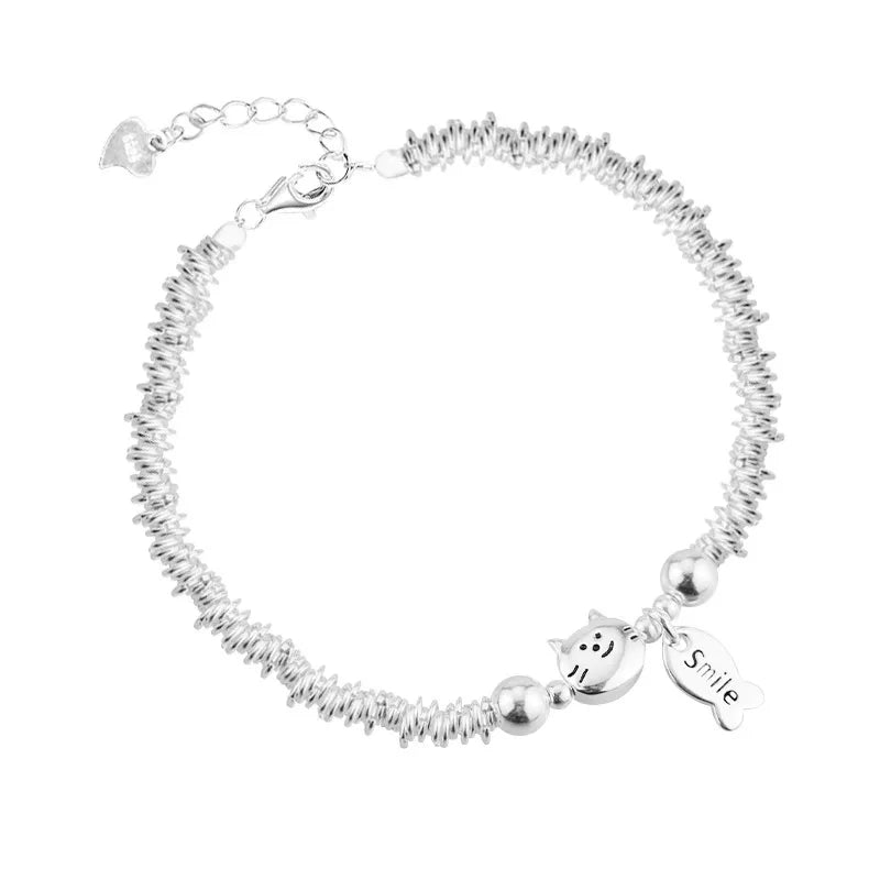 VENTFILLE 925 Sterling Silver Butterfly Bracelet for Girl | SAMAG