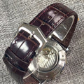 Automatic Watch for Men Multification Date Day Month Year 316L Mechanical Men's Watch Polished Case Day/Night Indicator 42mm