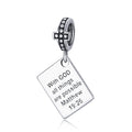 WOSTU 925 Sterling Silver Animal Cat Charm Pendant Heart Family Ladybug Bee Beads Fit Original Bracelet DIY Jewelry For Women