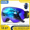 Ski Goggles Pro 100% UV400 Protection Anti Fog | SAMAG