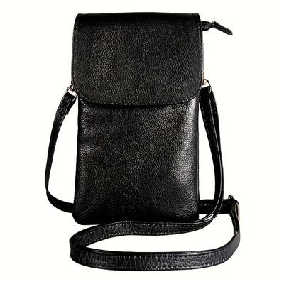 Simple Women's Shoulder Bag With 3-Layer Zipper Soft | SAMAG