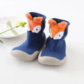 Baby Socks Shoes Kids Toddler First Walkers Animal Pattern Soft Non-Slip Sole Breathable Rubber Floor Shoes for Boys and Girls