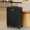 COLENARA 20"22"24"26 Inch Women's With Wheel Rolling Suitcase ABS+PC Travel Luggage Bag Boarding Box Men's Trolley Case