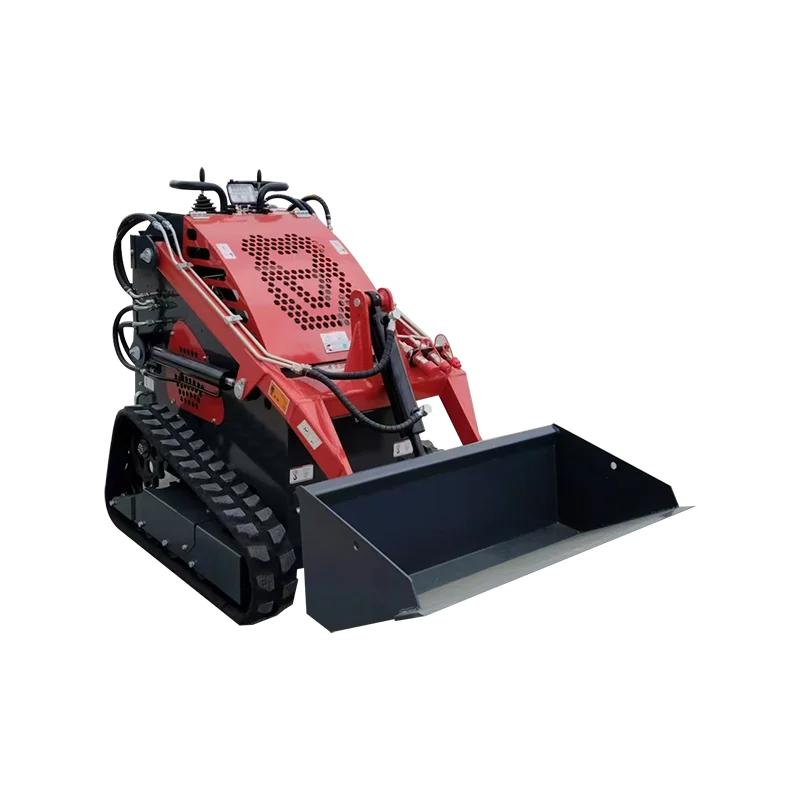 Sliding steering compact wheel tracked loader with cheap price including engine pump motor gear motor