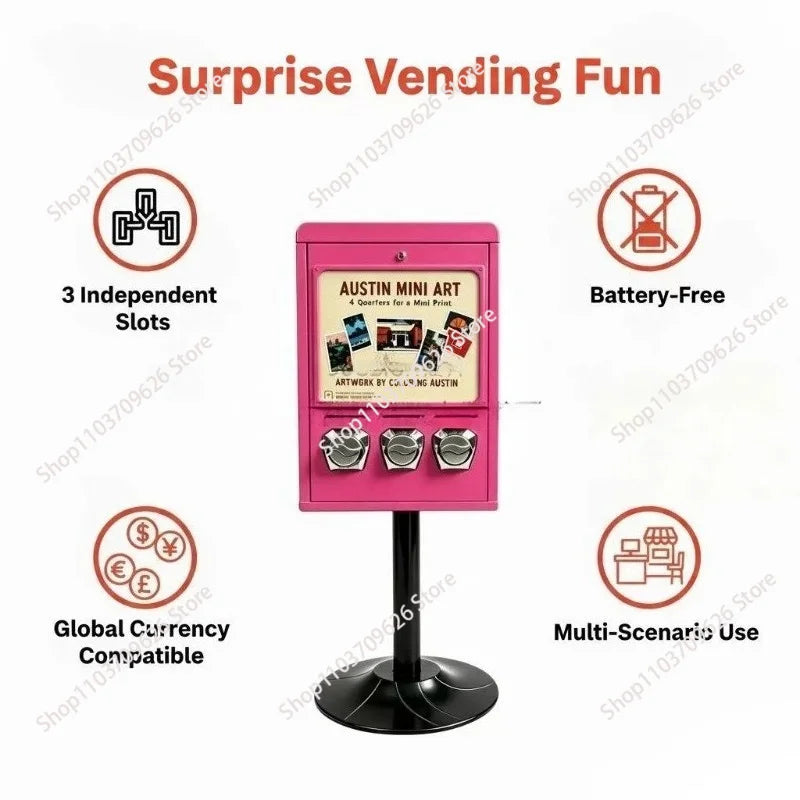 The Tattoo Vending Machine sticker vending machine business