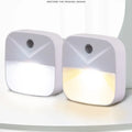 LED Night Light, EU Plug-in Smart Wireless Light Control Sensor Light, 220V Wall Light For Home Corridors, Bathrooms, Hallways