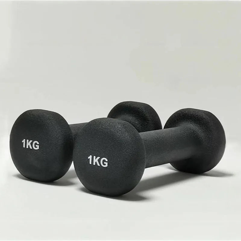 Weight Lifting Neoprene Coated 1kg Female Hand Dumbbell | SAMAG