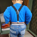 6 Colors Children Belt Baby Boys Girls Tuxedo Suit Jeans Suspenders Clip-on Y-Back Braces Belt Elastic Kids Adjustable